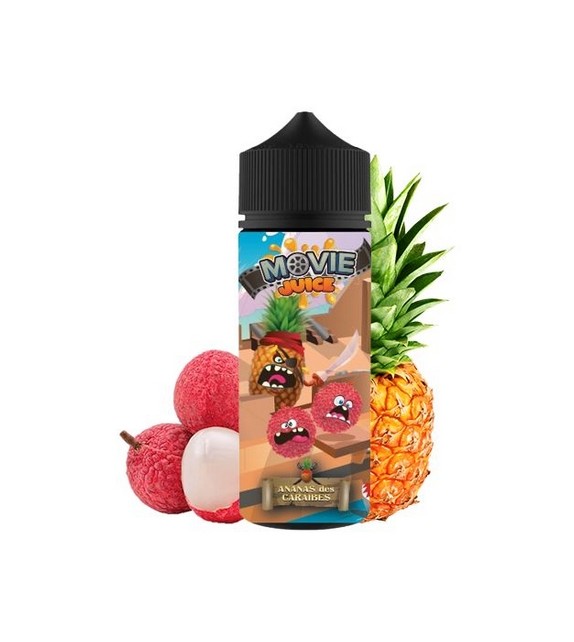 Chubby Ananas Des Caraïbes 100ml Moovie Juice